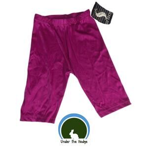 NWT 80s Softouch Hot Pink Spandex Aerobics Bike Athetlic Shorts Medium